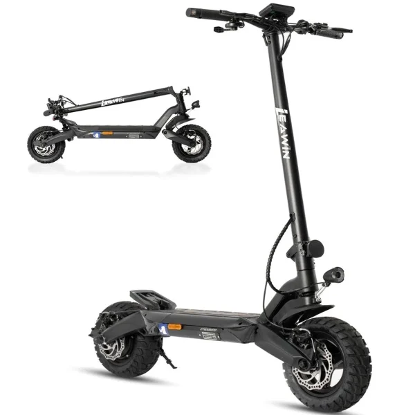 Leawin E-Scooter T8, 720 Wh Akku, 80 km Reichweite, 500 W Motor