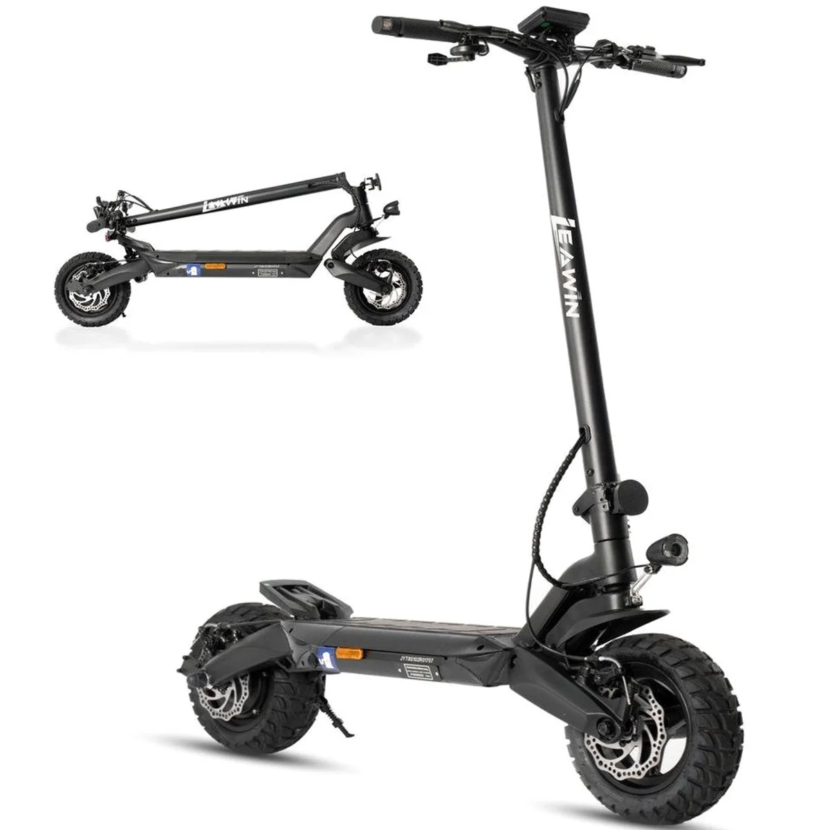 0-16ea51cee2b7de3c.webp Leawin E-Scooter T8, 720 Wh Akku, 80 km Reichweite, 500 W Motor - Image 1