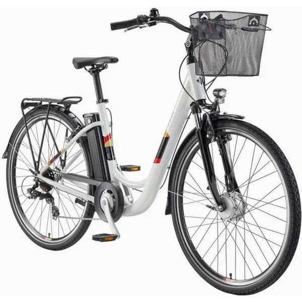 Telefunken E-Bike Cityrad RC822, 28 Zoll, 531,3 Wh Akku, 100 km Reichweite