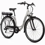 SAXXX E-Bike Cityrad 28'' Damen Herren, 250W Motor, 374Wh Akku, 90 km Reichweite