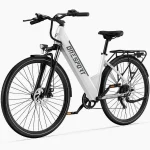 Onesport E-Bike Cityrad, 250W Motor, 100 km Reichweite, 7-Gang Shimano