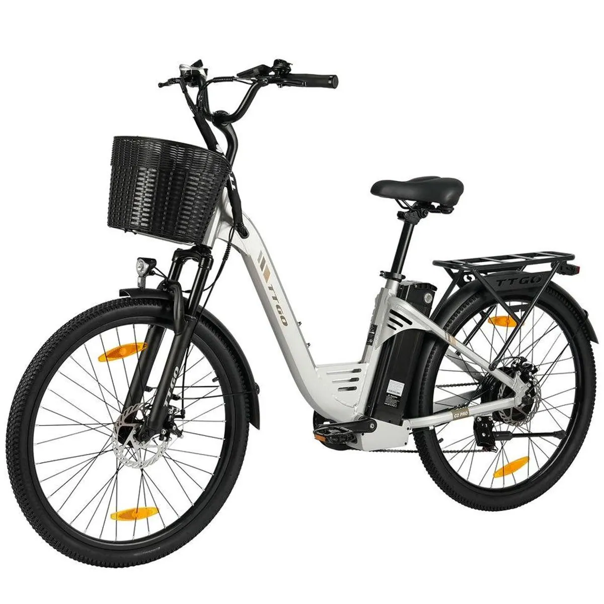 0-669b4279a579982e.webp TTGO C2-Pro E-Bike Cityrad, 648Wh, 120 km Reichweite, 36V 250W Motor - Image 1