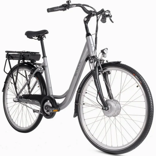 SAXXX E-Bike Cityrad 28″, 250 W Motor, 375 Wh Akku, max. 90 km Reichweite