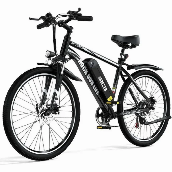 RCB E-Bike RK15, 26 Zoll Pedelec, 10,4 Ah Lithium-Akku, 30-50 km Reichweite