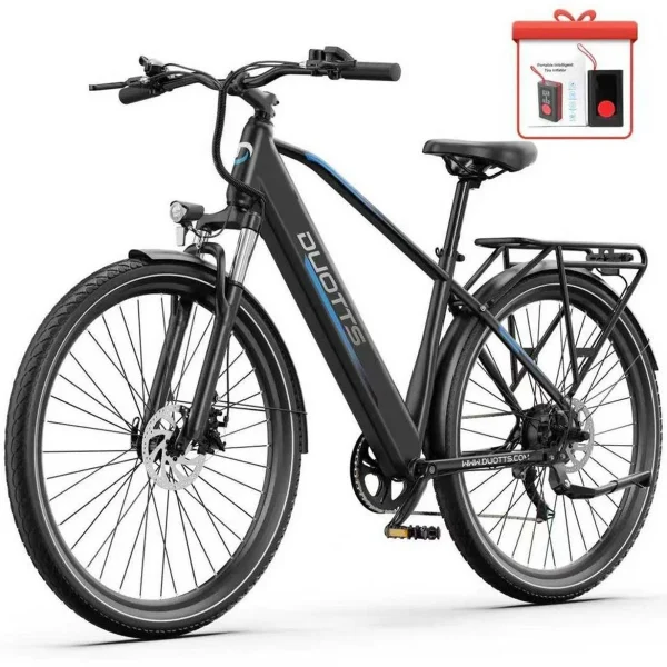 DUOTTS C29 Lite E-Bike, 90 km Reichweite, 250 W Motor, 7-Gang Shimano