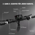 HITWAY E-Scooter 10", 500 W Motor, 70-120 km Reichweite, klappbar - Image 2