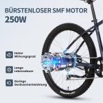 SAXXX Everest E-Bike Mountainbike, 250W Motor, 374Wh Akku, 27,5 Zoll Reifen - Image 2