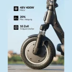 5TH WHEEL V40 Pro E-Scooter, 400W Motor, 40 km Reichweite, vollgefedert - Image 2