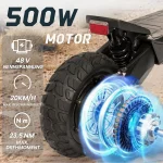 Leawin E-Scooter T8, 720 Wh Akku, 80 km Reichweite, 500 W Motor - Image 2
