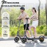 EVERCROSS TECH EV10S MAX E-Scooter, 80 km Reichweite, 500W Motor, 10" Reifen - Image 2