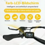 TTGO E-Bike C3 SE, 120 km Reichweite, 25 kg leicht, 5-Gang Shimano - Image 2