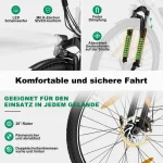 HITWAY BK27S E-Bike Cityrad, 250W Motor, 50-100 km Reichweite - Image 2