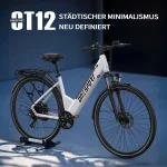 Onesport E-Bike Cityrad, 250W Motor, 100 km Reichweite, 7-Gang Shimano - Image 2