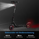 EVERCROSS TECH EV85F ABE E-Scooter, 20 km/h, 35 km Reichweite, 400 W Motor - Image 3