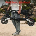 iscooter E-Scooter, 80-100 km Reichweite, 500 W Motor, klappbar - Image 3