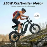 Vankel MX10 E-Bike Cityrad, 250W Motor, 100 km Reichweite - Image 3