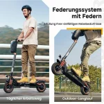 iscooter E-Scooter 10 Zoll, 500W Motor, 60–70 km Reichweite - Image 3