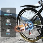 RCB E-Bike RK15, 26 Zoll Pedelec, 10,4 Ah Lithium-Akku, 30-50 km Reichweite - Image 3