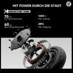 Segway F3 Pro D E-Scooter, 500 W, 70 km Reichweite, IPX6 - Image 3