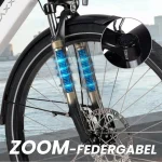 SAXXX E-Bike Cityrad 28 Zoll, 250W Heckmotor, 468Wh Akku — Komfort, Sicherheit, Vielseitigkeit - Image 4