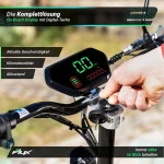 eFlux Street 20 Pro E-Scooter, 500 W Motor, klappbar, Straßenzulassung - Image 4