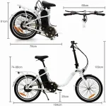 VECOCRAFT Nemesis E-Bike Klapprad, 20 Zoll, 250W Motor, 55 km Reichweite - Image 4