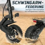 Leawin E-Scooter T8, 720 Wh Akku, 80 km Reichweite, 500 W Motor - Image 4