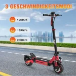 RCB TECH E-Scooter D5 PRO, 120 km Reichweite, 500 W Leistung — ABE, klappbar, Offroad-tauglich - Image 4