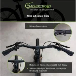 SachsenRad xBird Urban E-City-Bike C6F Connect, innovatives Design, starke Leistung, integrierte Technik - Image 4