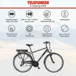 Telefunken Expedition XT481 E-Bike, Reichweite bis 100 km, 28 Zoll, Pedelec - Image 5