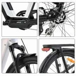 VECOCRAFT EOS E-Bike Cityrad, 250W Motor, 36V 13Ah Akku, 25 km/h - Image 5