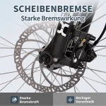 SAXXX Everest E-Bike Mountainbike, 250W Motor, 374Wh Akku, 27,5 Zoll Reifen - Image 5