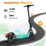 EVERCROSS TECH EV10K MAX E-Scooter, 55/70 km Reichweite, 20 km/h Höchstgeschwindigkeit - Image 5