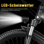 Vankel G73 E-Bike Cityrad, 80 km Reichweite, 48V 13AH, 7-Gang Shimano - Image 5