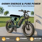 Vankel MX10 E-Bike Cityrad, 250W Motor, 100 km Reichweite - Image 5