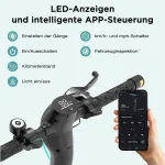 Mega Motion E-Scooter ME5, 350 W Motor, Max. 35 km Reichweite — 20 km/h, ABE, klappbar - Image 5