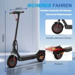 KOOLUX E-Scooter 10 Zoll, 20 km/h, 35 km Reichweite, klappbar - Image 5